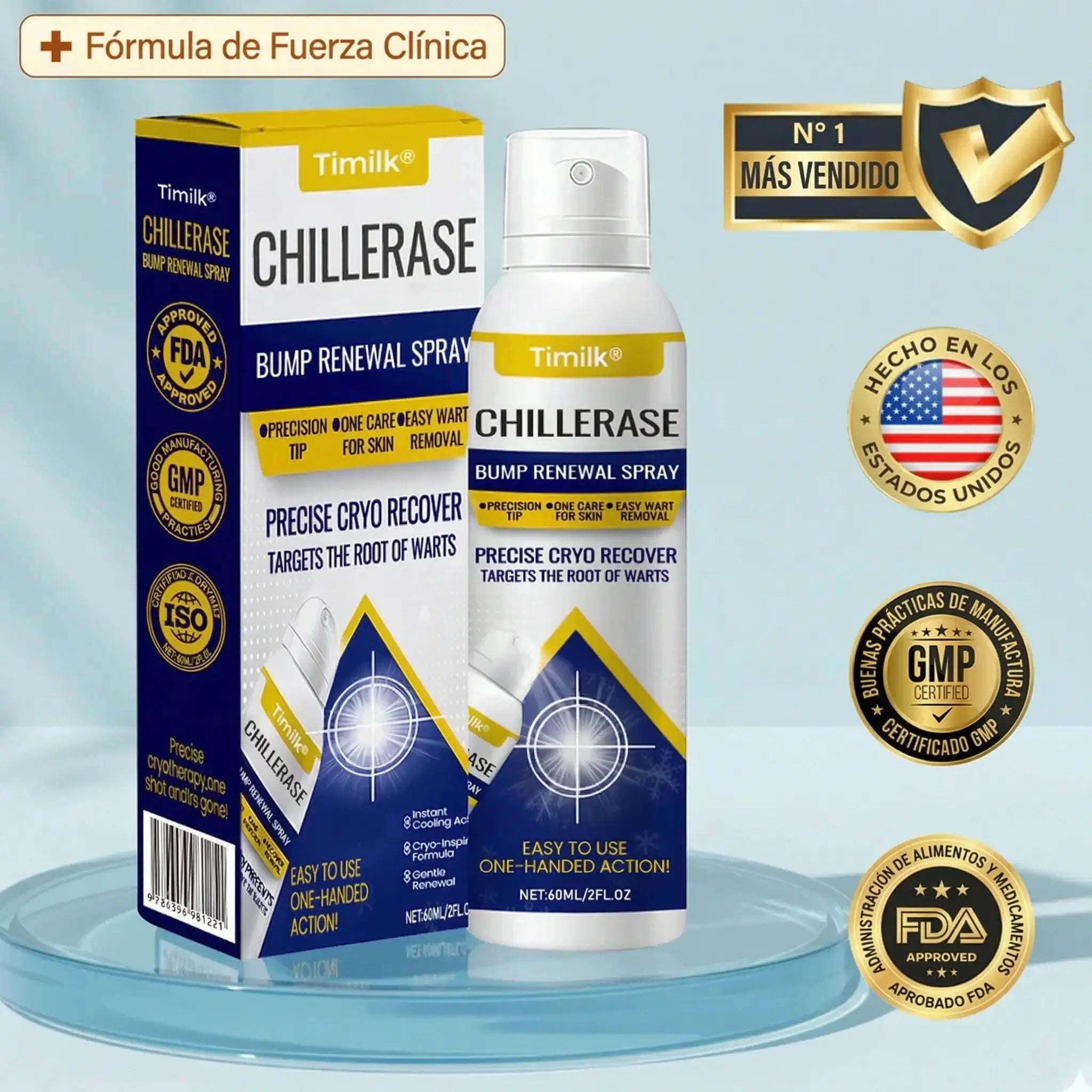 Timilk® ChillErase - Spray quita verrugas
