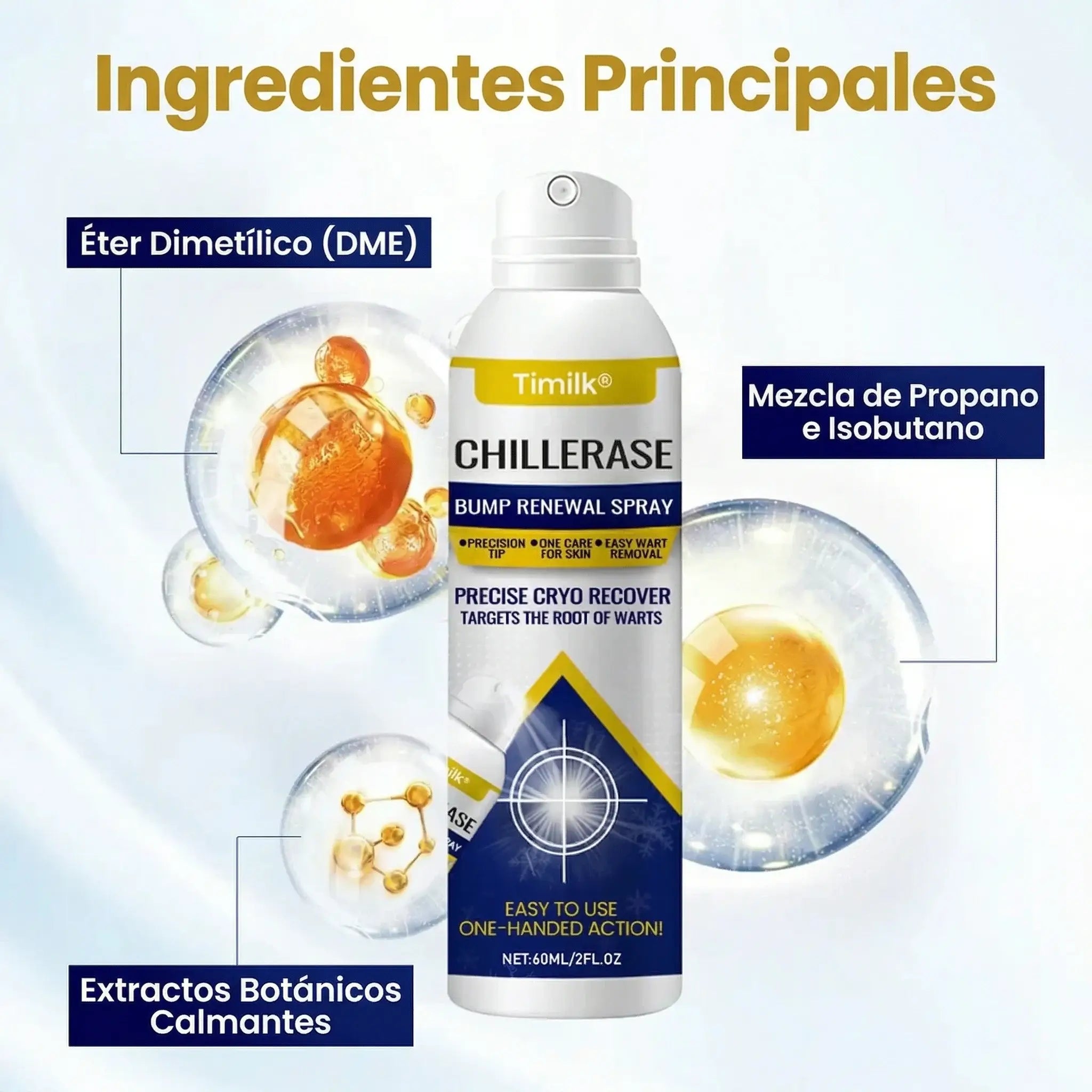 Timilk® ChillErase - Spray quita verrugas